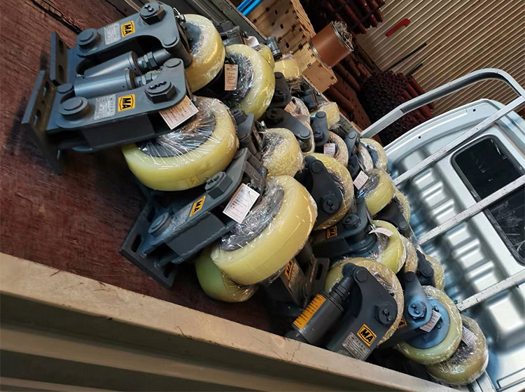 山东东达机电一批滚轮罐耳发往河北石家庄