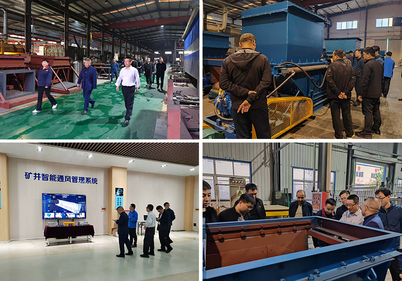 山西中煤华利能源公司领导莅临东达机电考察交流 共话矿山智能化发展新机遇